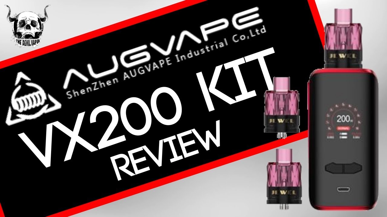 AUGVAPE VX200 Kit Review - Plastic Fantastic!!