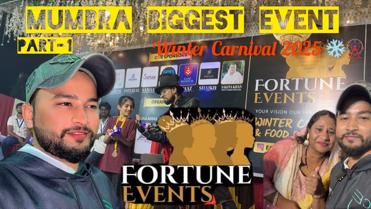 MUMBRA BIGGEST CARNIVAL FESTIVAL 2025 | FULL TOUR & NIGHT VIBES🔥✨CROWD FOOD & FUN FAIR EXPERIENCEF🔥