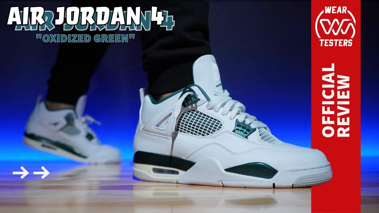 Air Jordan 4 Oxidized Green