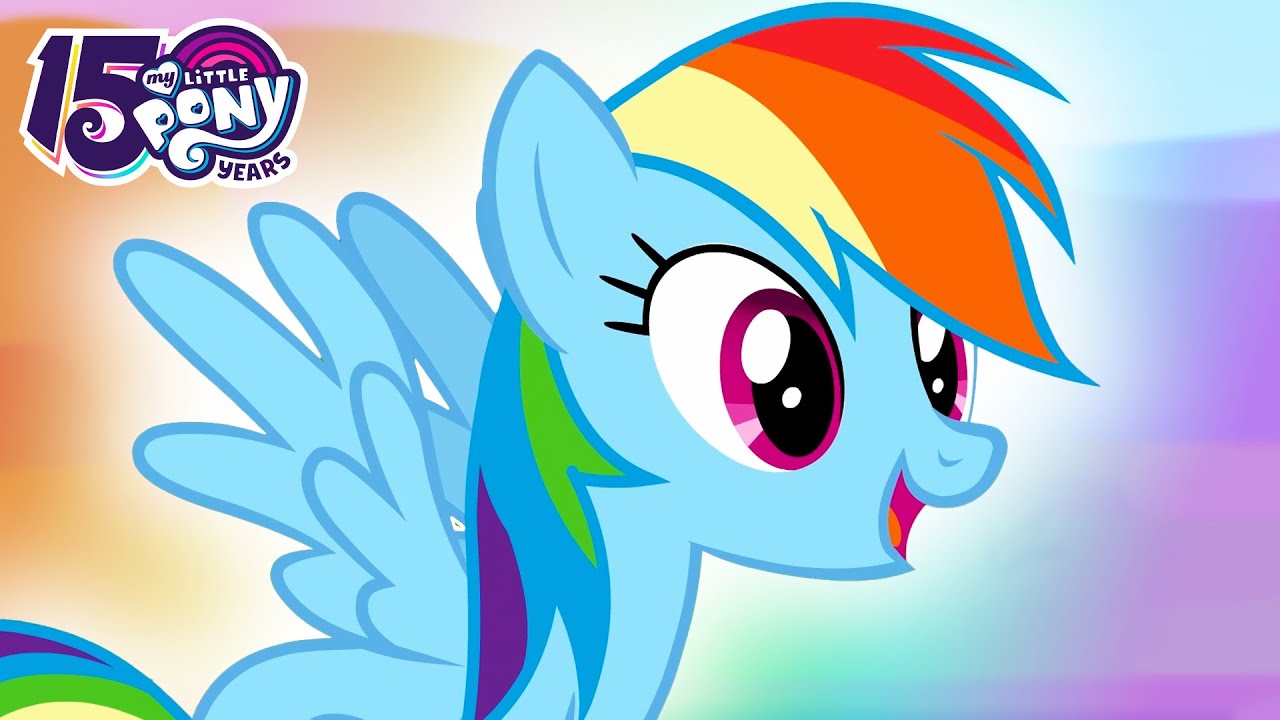 Rainbow Dash - Los 10 Mejores Episodios 🌈 | 15 Años de Mi Pequeño Pony 🎉 Episodios Completos