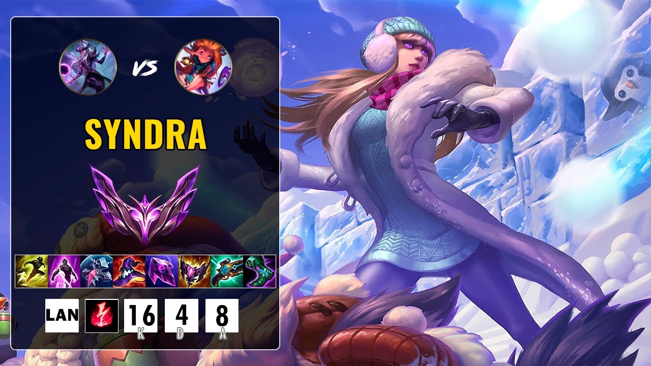 Syndra vs Zoe: 🪐 PODER ABSOLUTO: SYNDRA CON RABADON Y LUDEN (16/4/8 + CUADRA) | 25.24