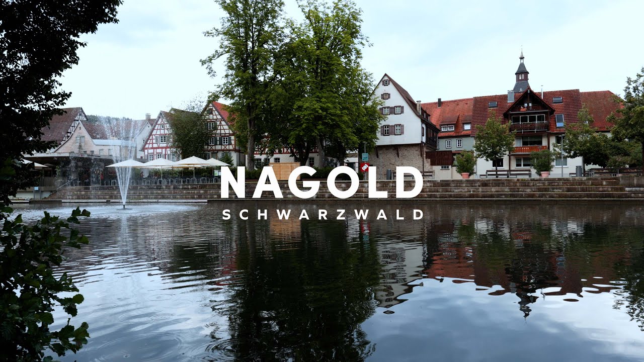 Nagold en la región de Baden-Würtemberg Selva negra #schwarzwald ALEMANIA