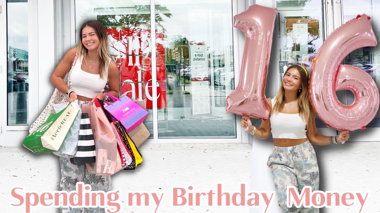 Skipping School For My 16th Bday🎂! Spending my Money 💵 | SISTER FOREVER