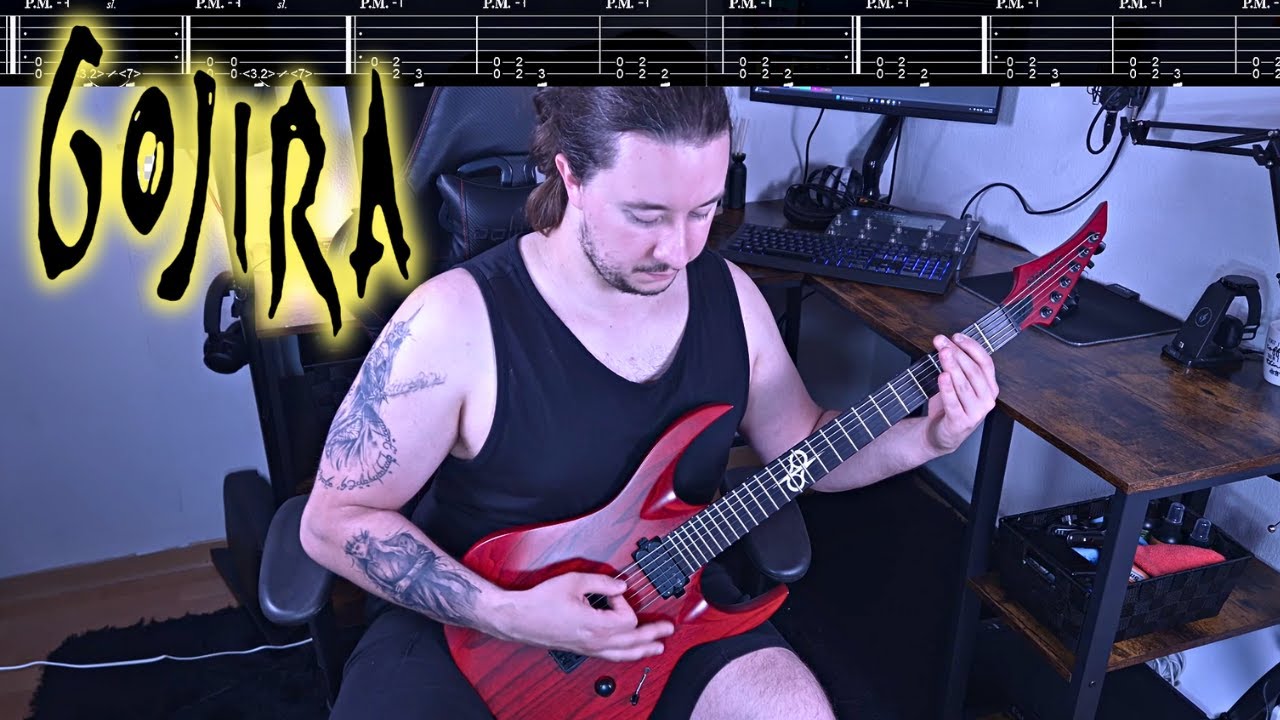 Gojira - Where Dragons Dwell (Guitar Cover + TABS) #125