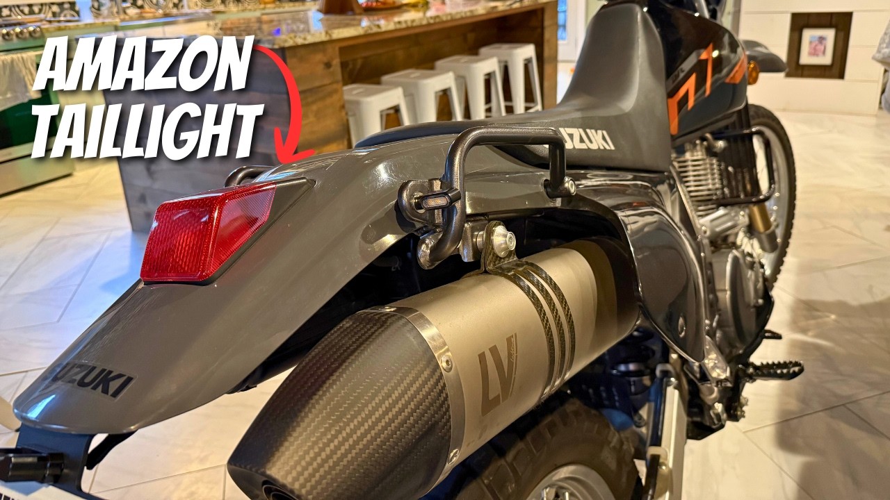 Переделка задних фонарей Suzuki DR650 на DRZ250