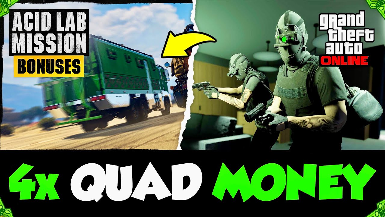 NEW GTA 5 ONLINE WEEKLY UPDATE! (4X MONEY, FREE ACID LAB, DISOUNTS & MORE)