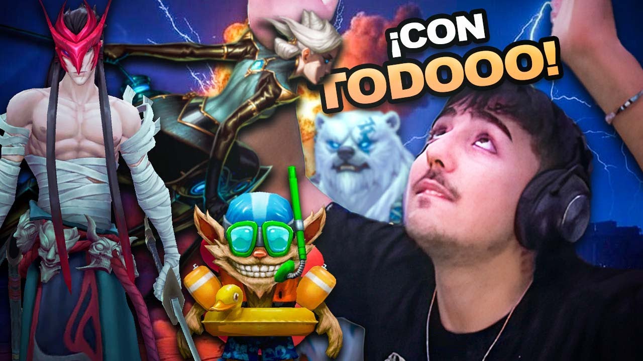&iexcl;Jugando Ziggs, Yone, Voli y Camille... CON TODOOOOOO! - Th3Antonio