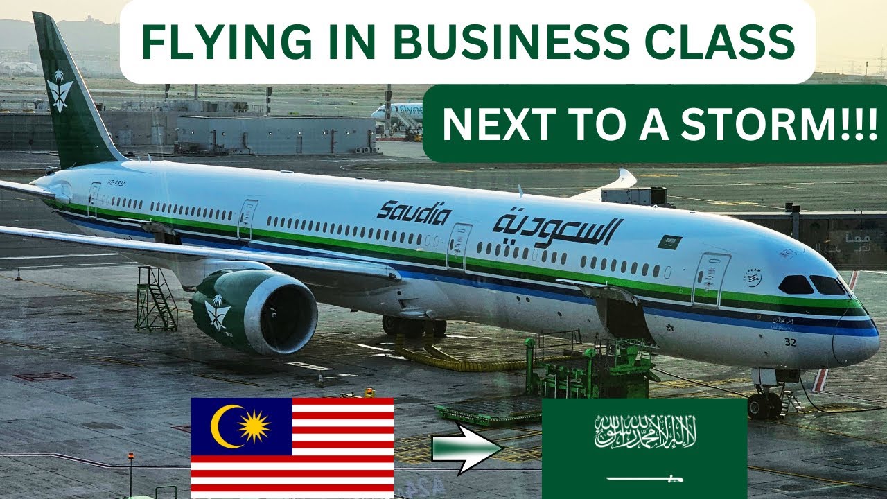 FLIGHT REVIEW | AMAZING BUSINESS CLASS EXPERIENCE ON SAUDIA'S BOEING 787-9 | KUALA LUMPUR TO JEDDAH.