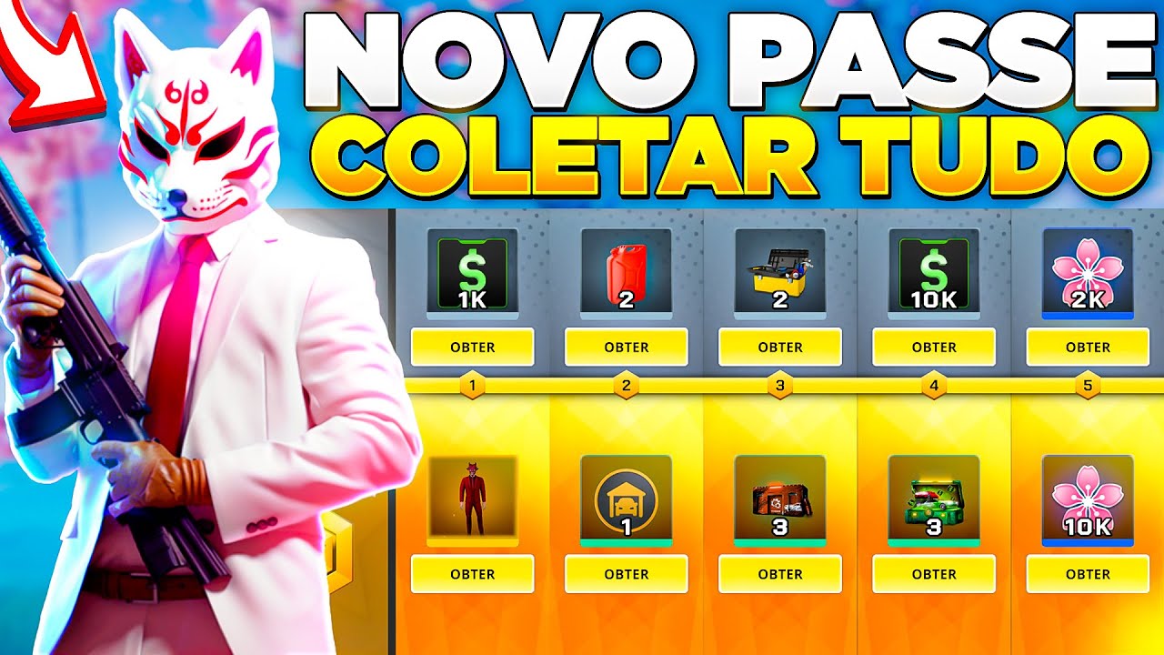 NOVO PASSE! VÁRIAS SKINS E CARROS, COLETAR TUDO NO ONE STATE RP