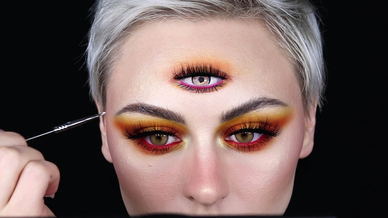 How To Open Your Third Eye HALLOWEEN MAKEUP