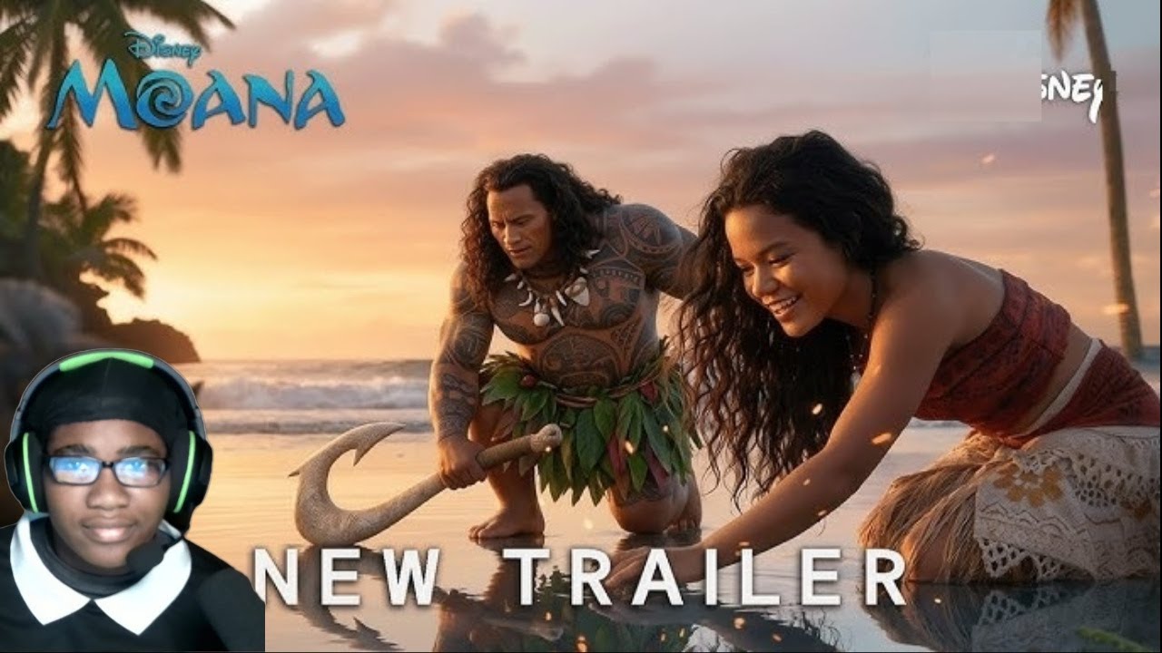 First Reaction to Moana Teaser | This Looks Insane