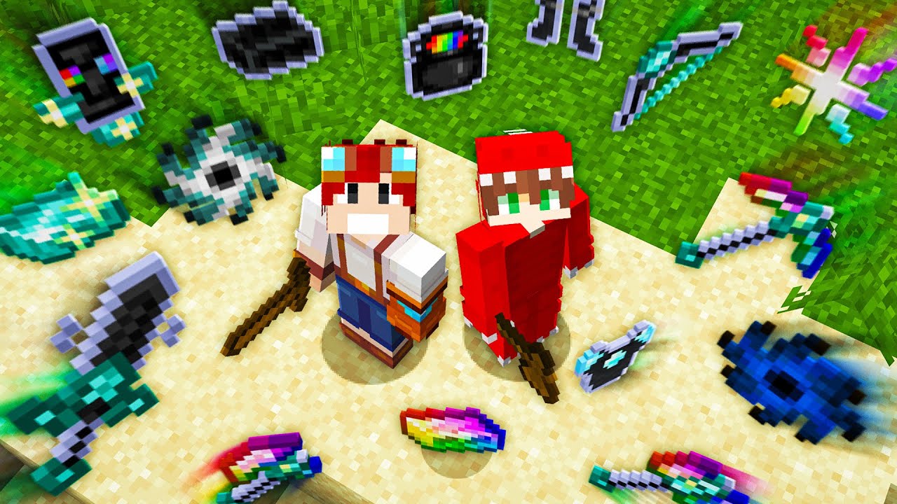 CHOVE ITENS do AVARITIA no minecraft!! *com DINO*