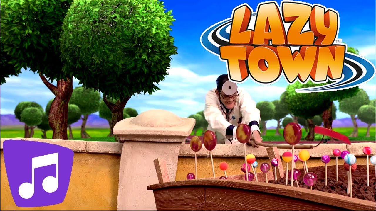 Lazy Town | WE'RE GROWING GOOD STUFF Music Video