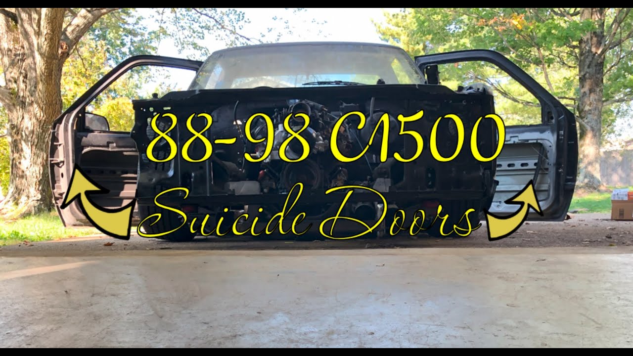 How To Put Suicide Doors on 88 98 C1500