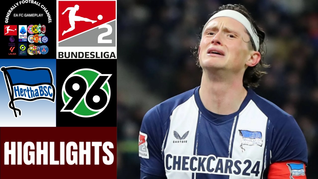 Hertha BSC vs Hannover 96 | 22.Spieltag Bundesliga | Fußball Highlights