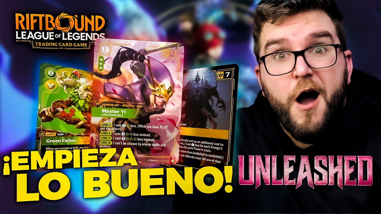 ¡EMPIEZAN LOS SPOILERS DE RIFTBOUND UNLEASHED!