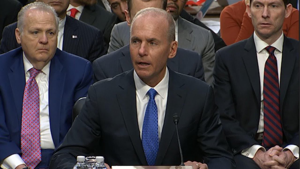 Boeing CEO apologizes to crash victims families