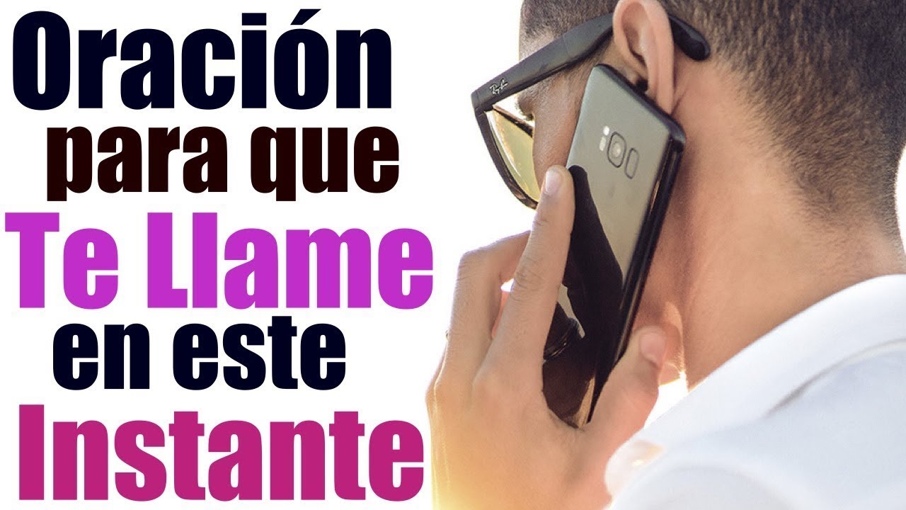 PODEROSA ORACIÓN para que TE LLAME en este INSTANTE 🙏📞🙏 COMPROBADO!!!