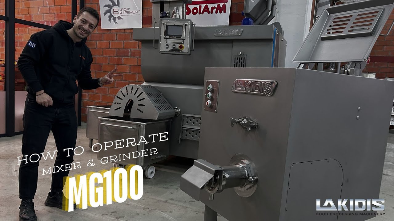 LAKIDIS Small Mixer Grinder MG100 - How it Works (Easy Explanation)