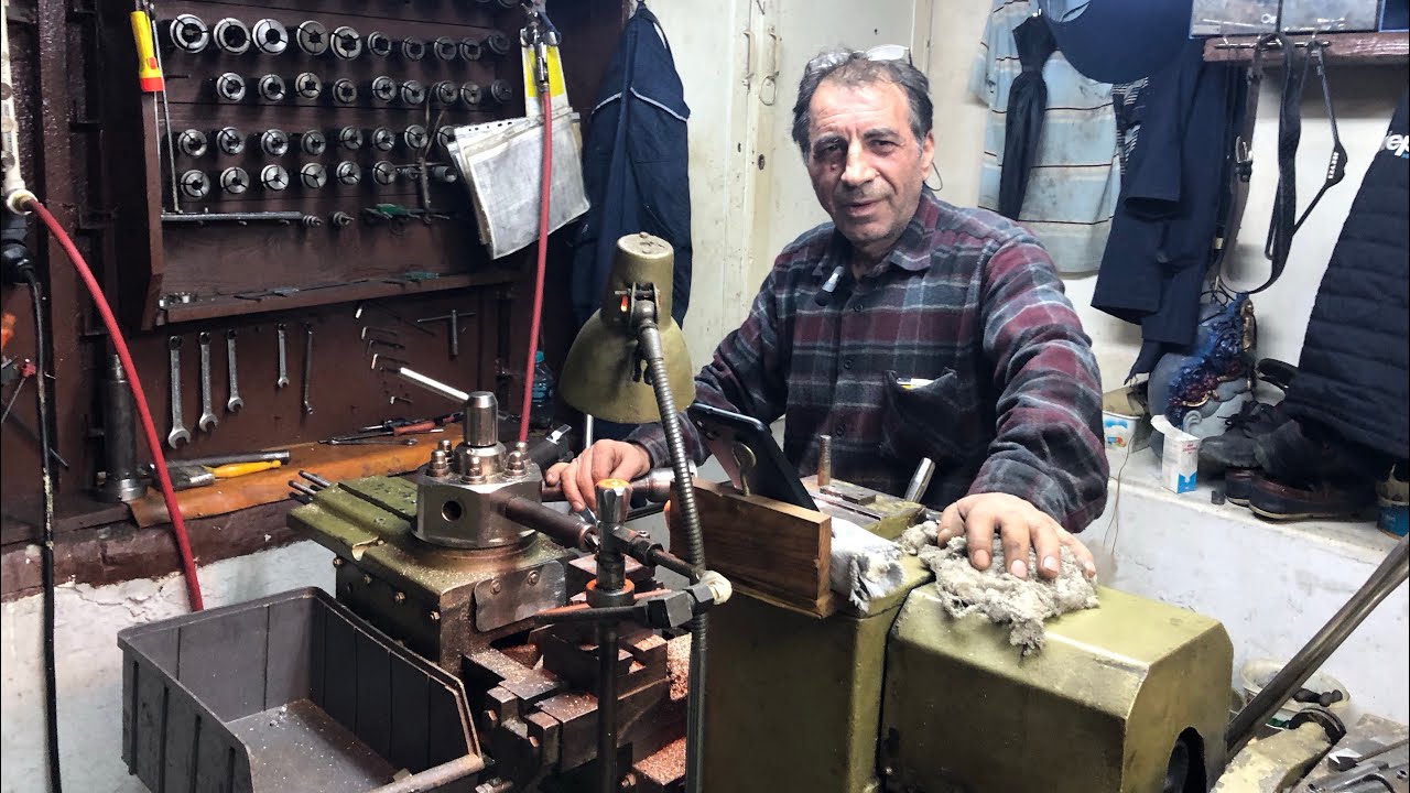 80; SON ERMENİ USTALAR; 40  SENELİK TORNACI GARABET USTA