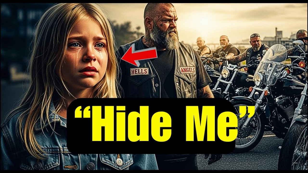Hide Me,” the Little Girl to a Biker — 80 Hells Angels Surrounded the House in Minutes