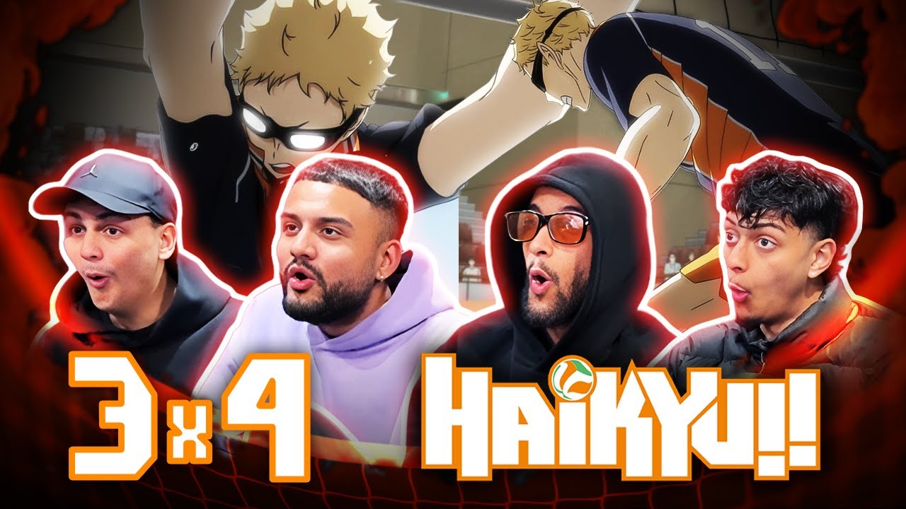 OMG TSUKKI!!! 🌙🔥 | BROTHERS watch Haikyuu!! 3x4 