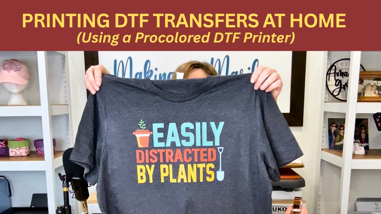 Printing DTF Transfers at Home