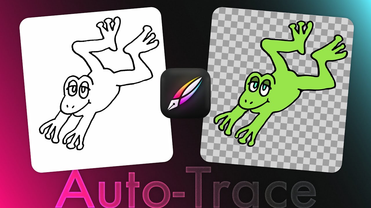 Vectornator aka Linearity Curve Auto Trace How to Turn Procreate Drawings To Vector Graphics SVG