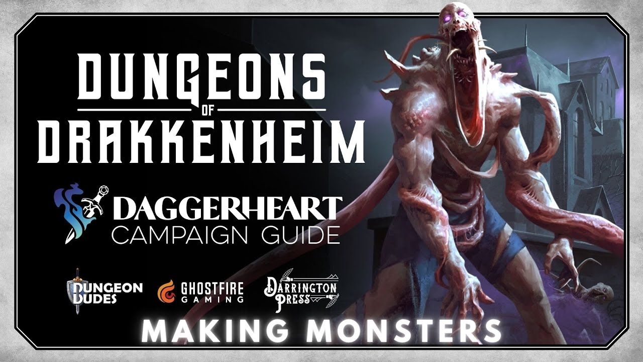 Making Monsters in Daggerheart x Drakkenheim!