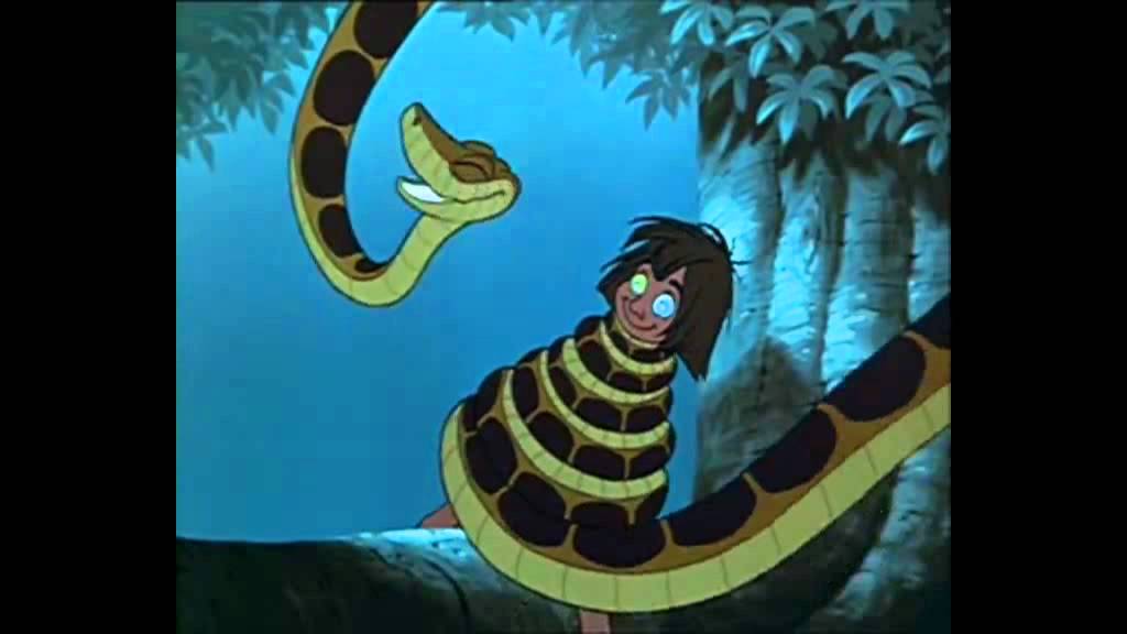 Première apparition de Kaa.