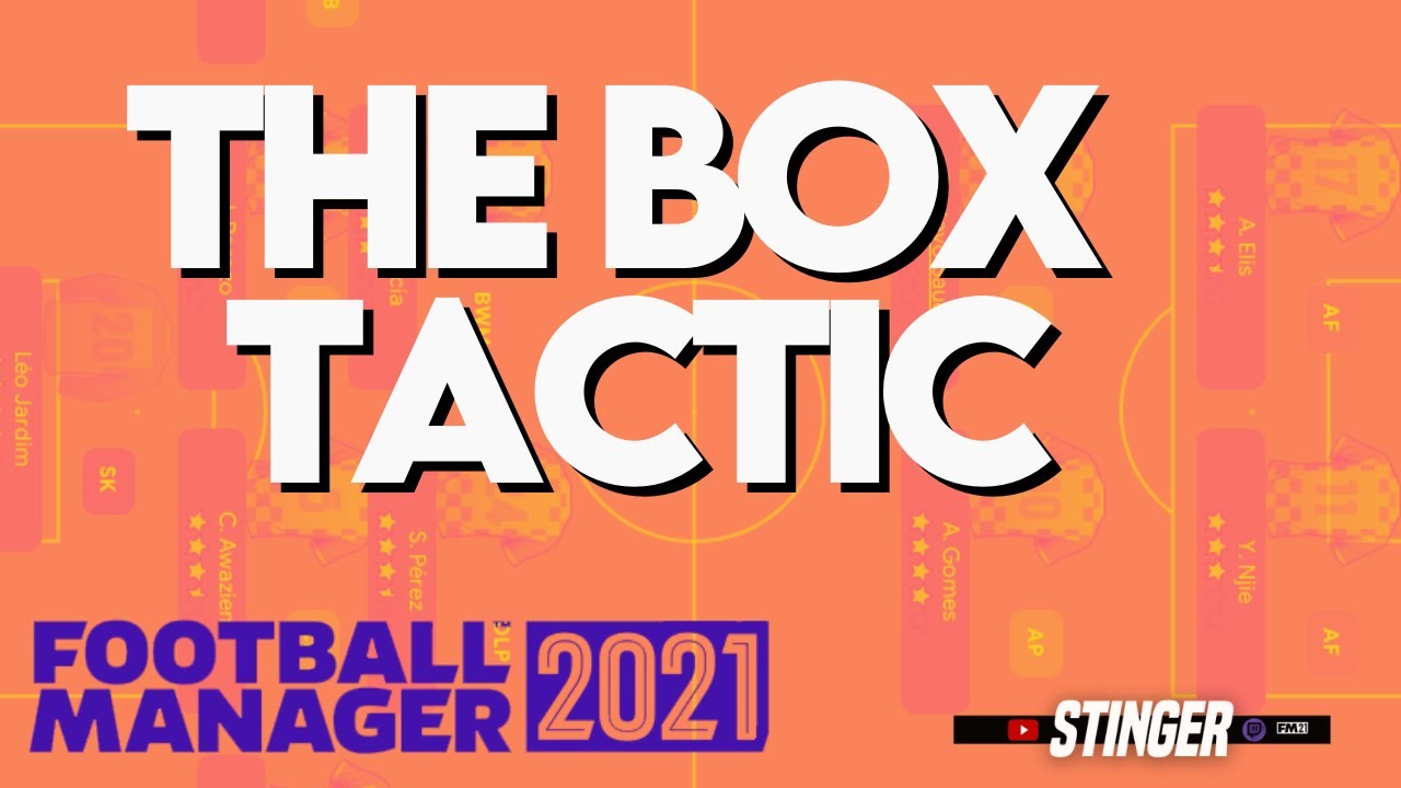 FM 21 THE BOX TACTIC FOOTBALL MANAGER 2021