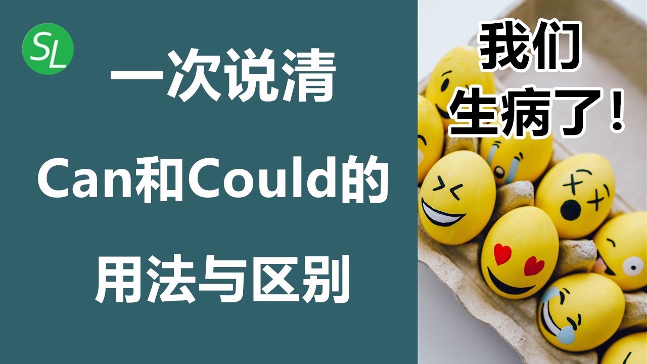 一次说清can和could的用法及区别，带例句跟读 慢速+常速 | 零基础英语语法之情态动词 | 初学者英语必修课  #海之光英语