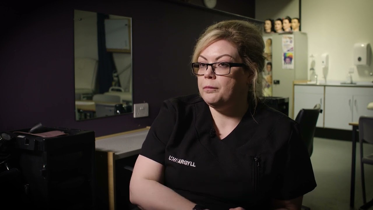Beauty Courses at UHI Argyll: Links to Industry