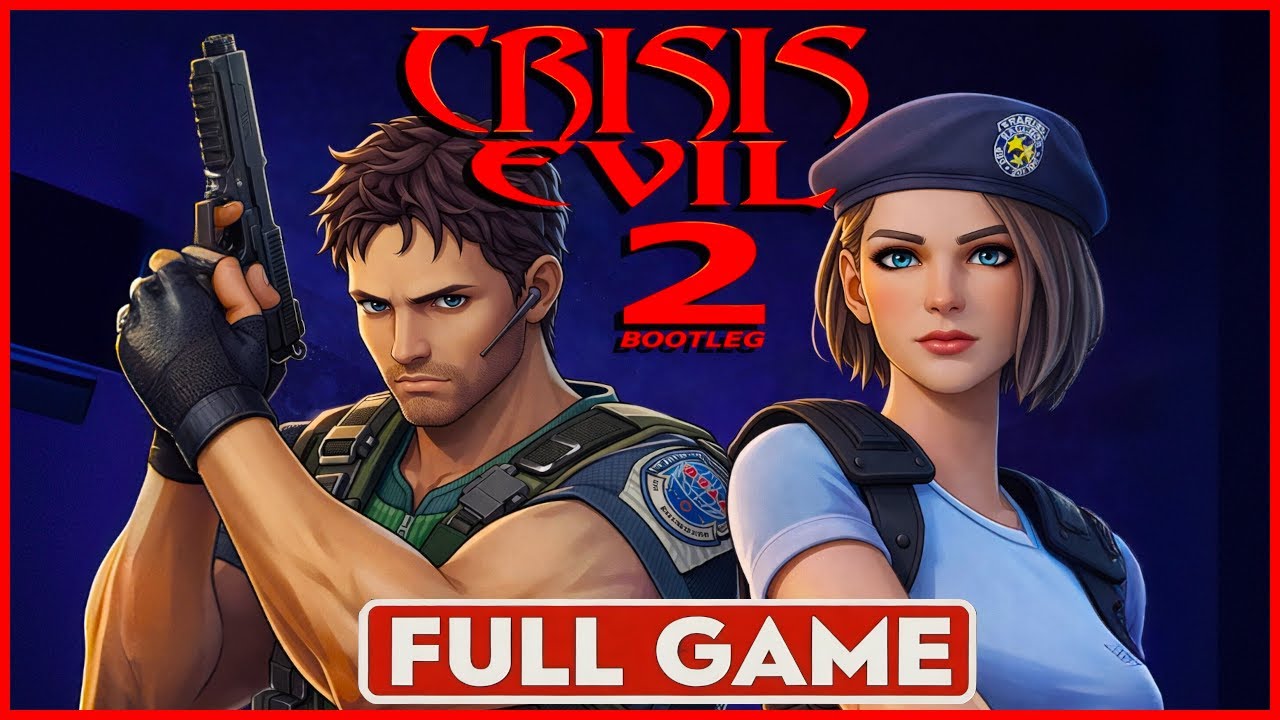 Resident Evil 2D: Crisis Evil II-Bootleg 4Players MORE CHARACTERS! + Download OpenBOR Cheatrun [054]
