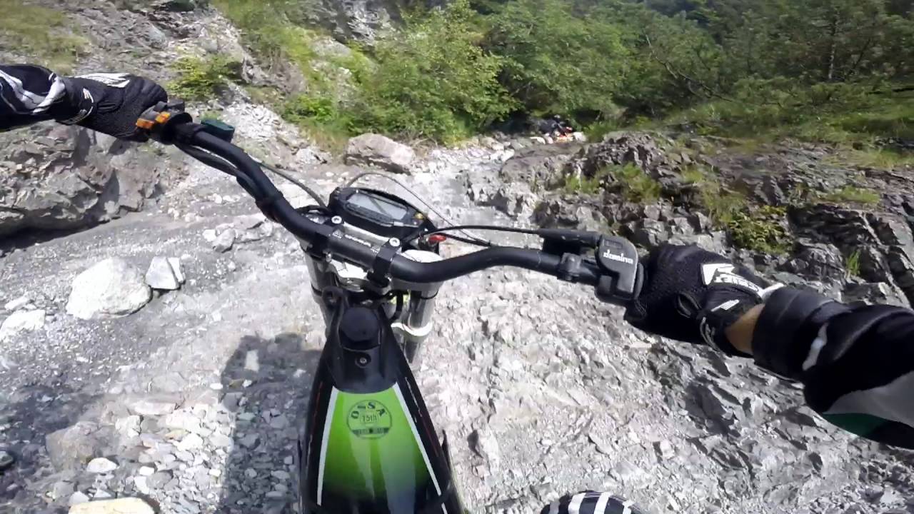 Riding my OSSA Explorer 280 - Italian Prealps  - Motoalpinismo Vs Enduro