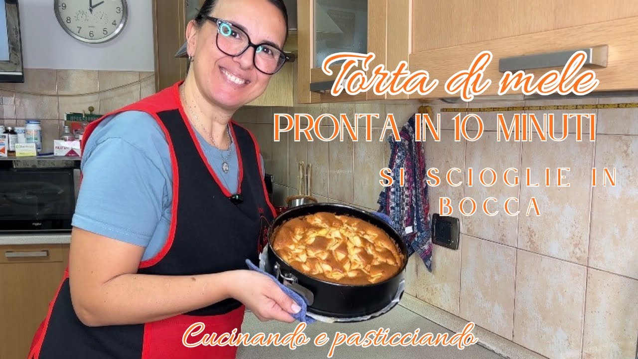 TORTA DI MELE DELLA NONNA, LA PIU' BUONA DEL MONDO