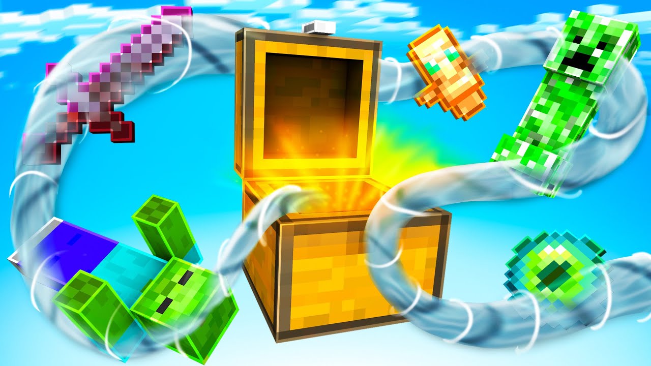 Minecraft ONE BLOCK, aber mit EINER UNENDLICHEN KISTE...