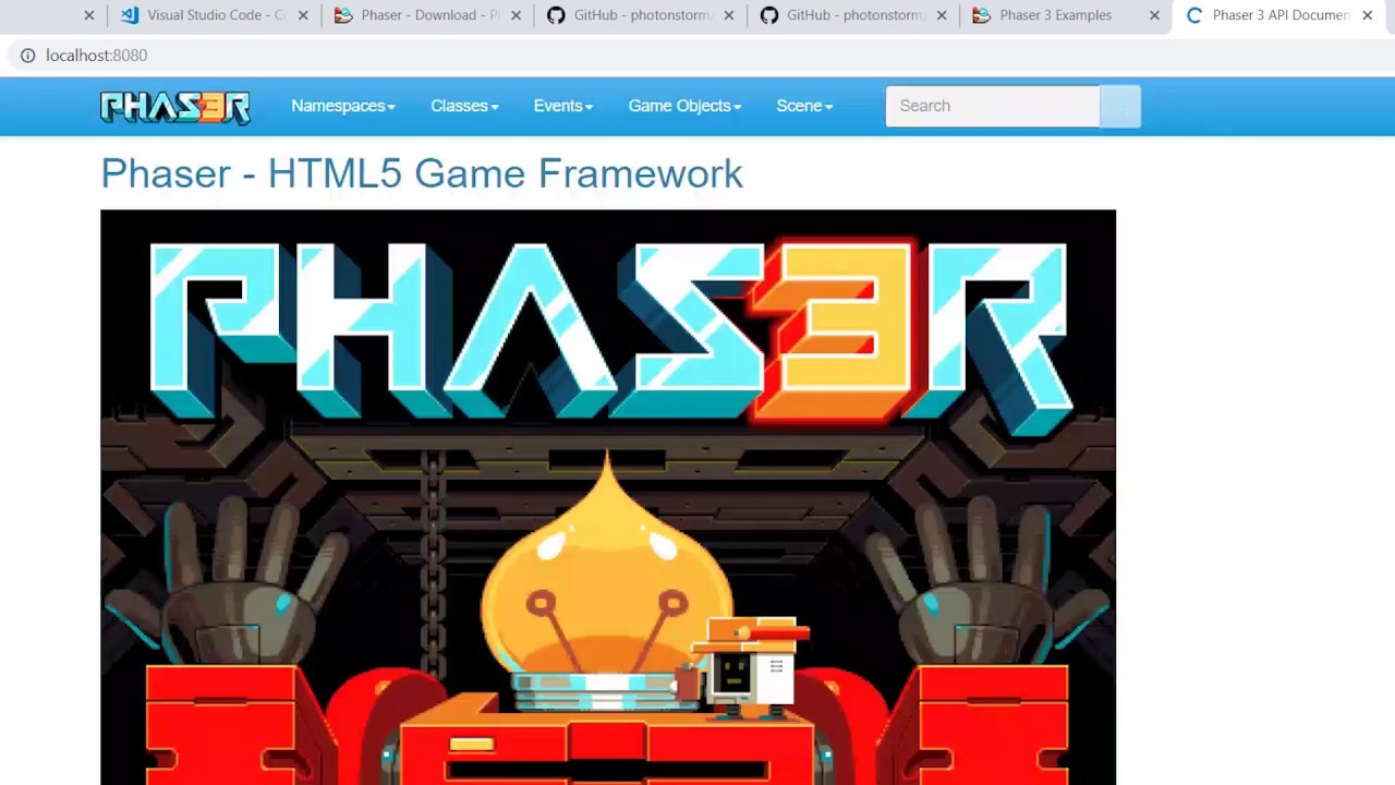Phaser 3 Game Tutorial - 01 - Setting Up The Environment