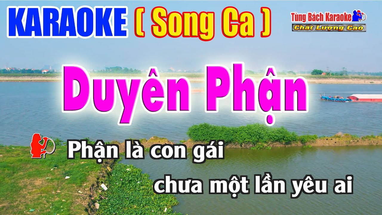 Duyên Phận | Karaoke Song Ca | Nhạc Sống Tùng bách