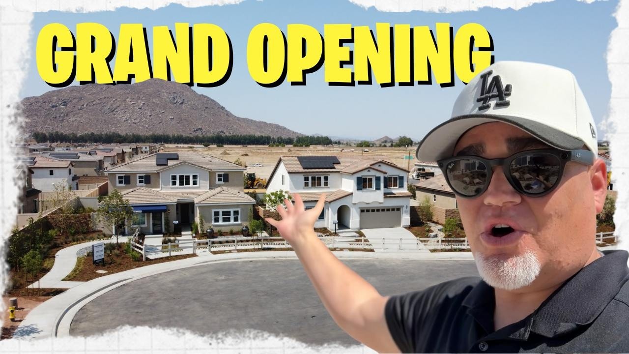 Grand Opening of New Homes with No HOA in Winchester CA | Affordable New Homes in SoCal [La Ventana]
