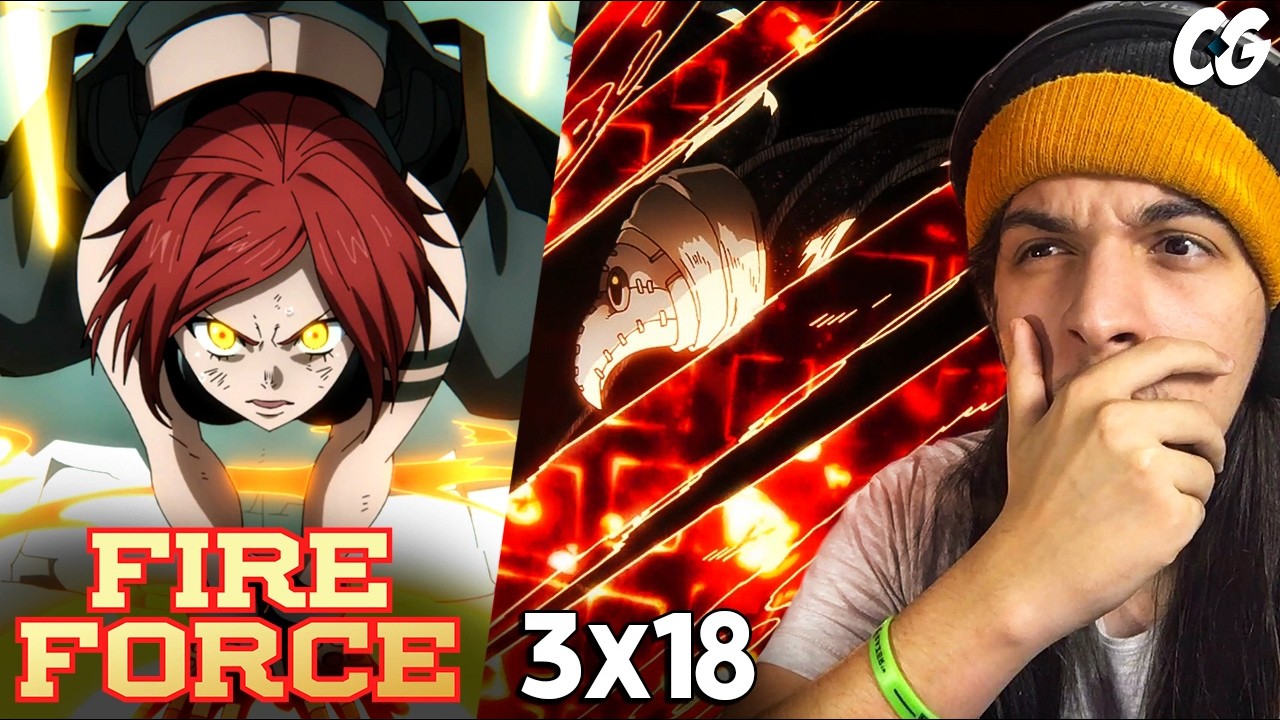 LISA e VULCAN VS GIOVANNI!🔥QUE FINAL FOI ESSE? - React Fire Force EP 18 Temporada 3
