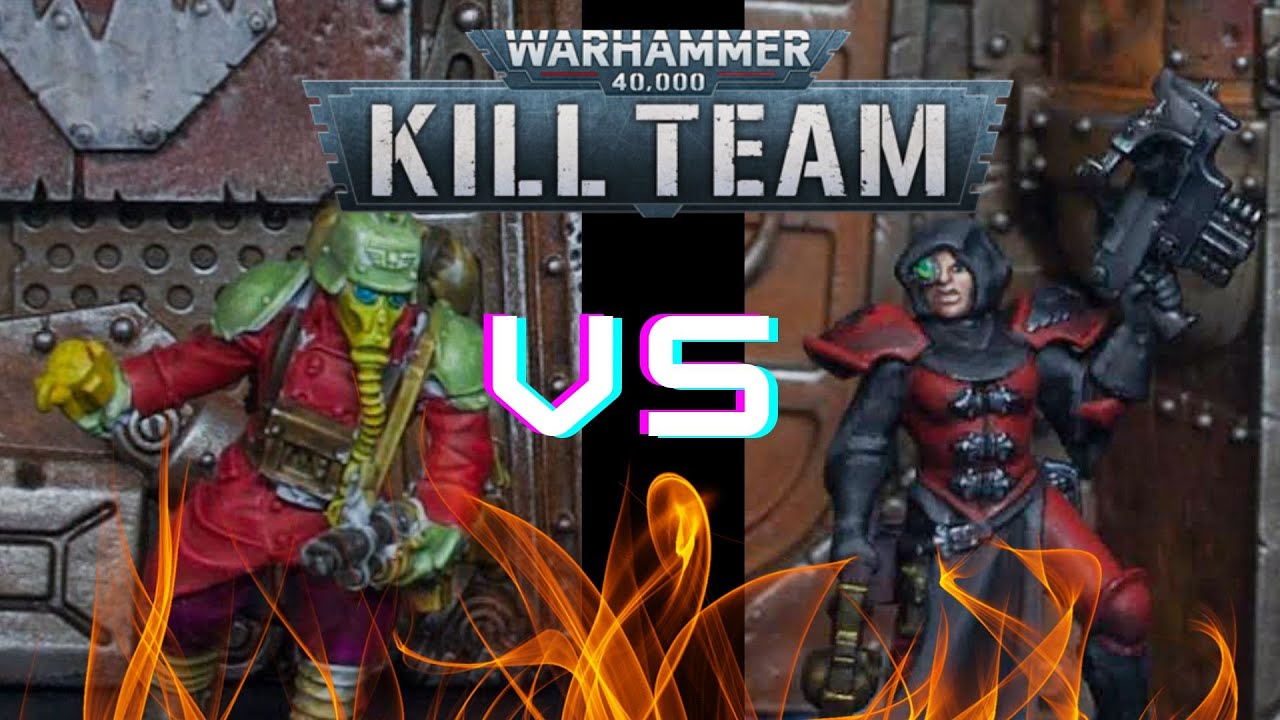 Kill Team Battle Report - Vet Guard vs. Novitiates - Dropped Dice Don’t Count