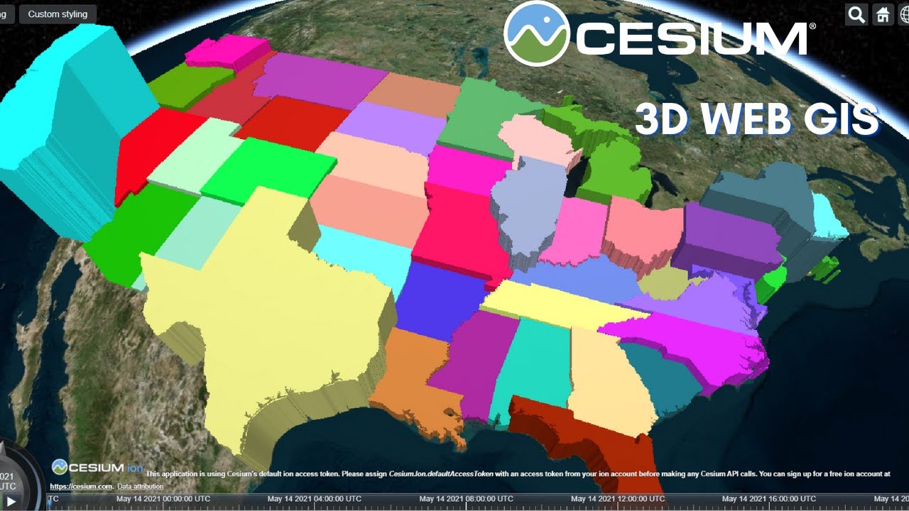 3D WebGIS development using Cesium JS (Google Earth like Application)