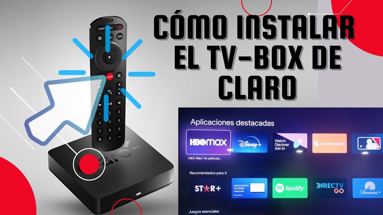 CÓMO INSTALAR Y CONFIGURAR EL TV-BOX  2025 DE CLARO POR CABLE