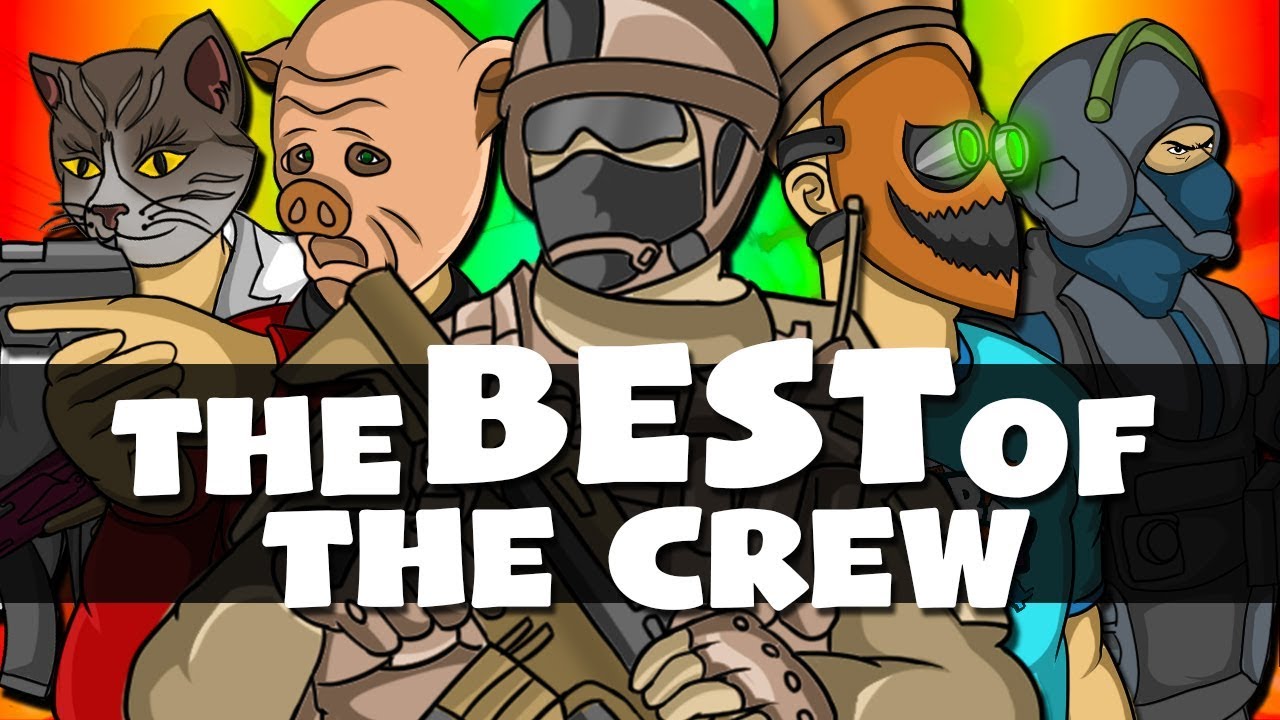 "IM SO HIGH!!" - The BEST of The Crew! - Funny Moments Gaming Montage! (Part 6)