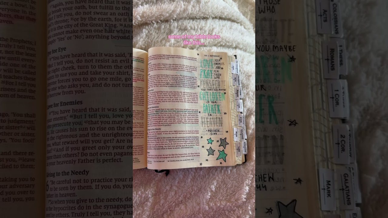 i love my bible 💖💖  #explore #vlog #aesthetic #outfit #christian #jesuslovesyou