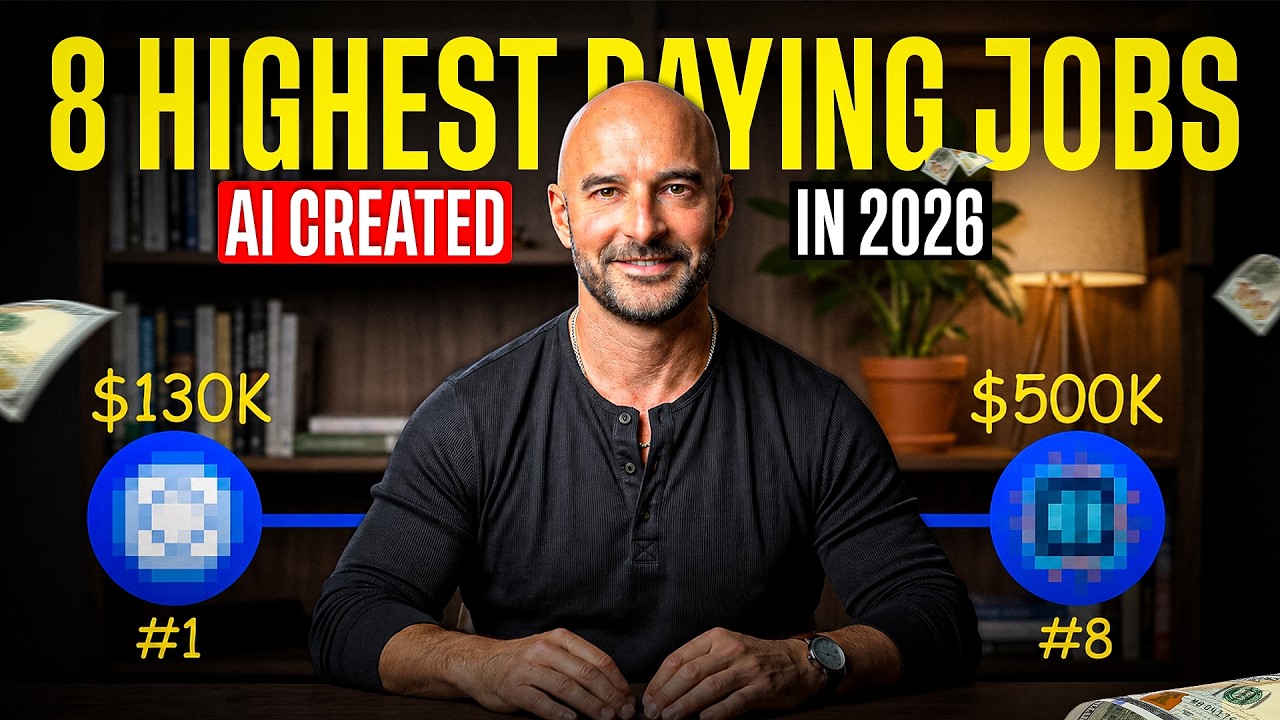 Top 8 Jobs AI created That Pay $130K to $500K That Barely Existed 3 Years Ago