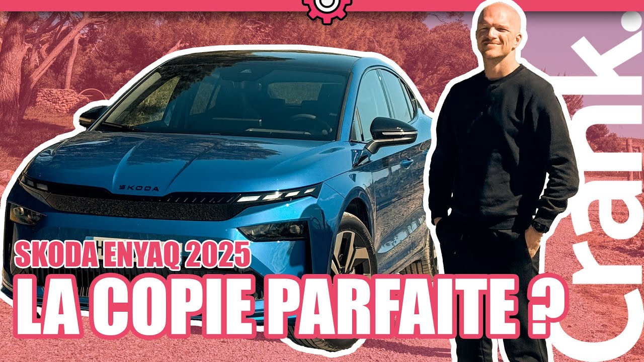 NOUVEAU SKODA ENYAQ 2025  : essai, avis, prix, conso