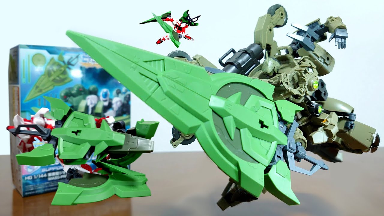 【ジオンの紋章がMAやハイメガボウガンに変形！？30MM＆MSにも使える！？】HGBD:R 1/144 量産型ジオニックソード　レビュー