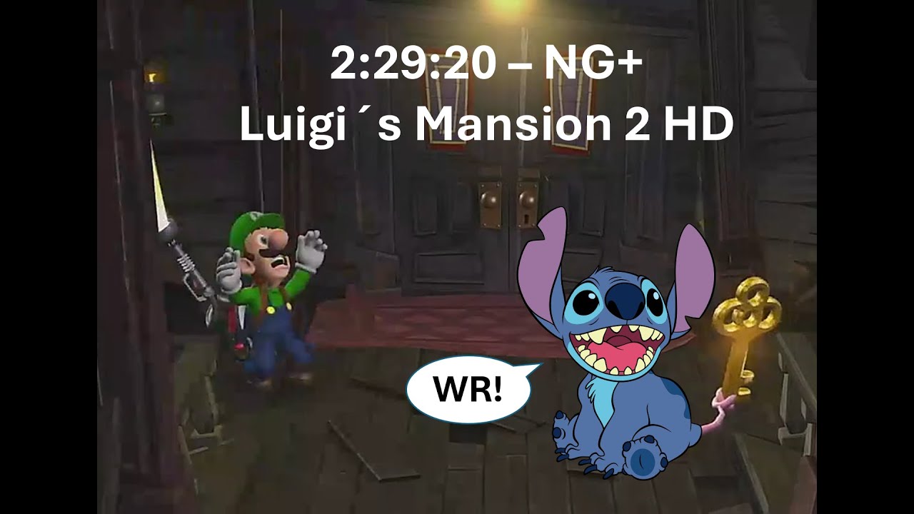 (World Record) Luigi's Mansion 2 HD NG+ in 2:29:20